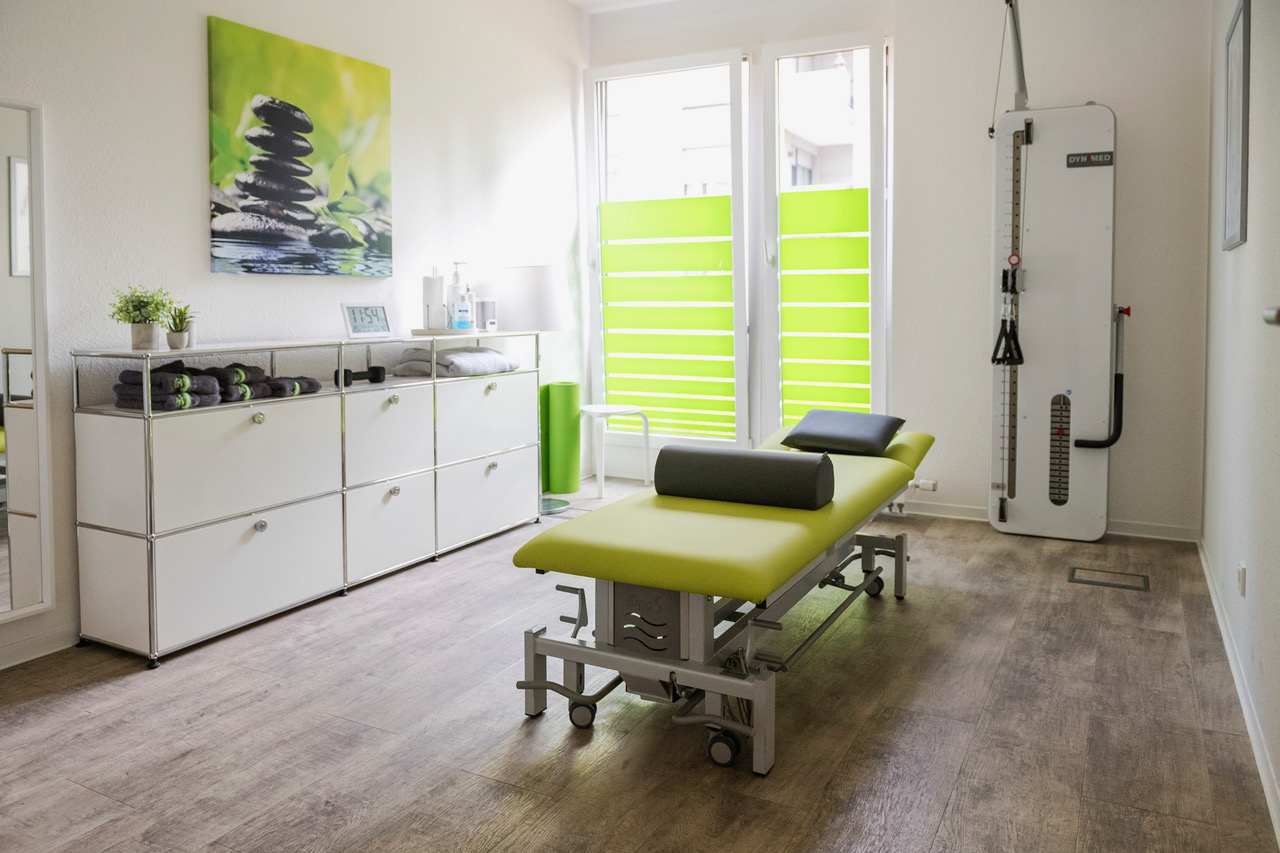 Trainingsbereich für Sportphysiotherapie in Köln-Ehrenfeld